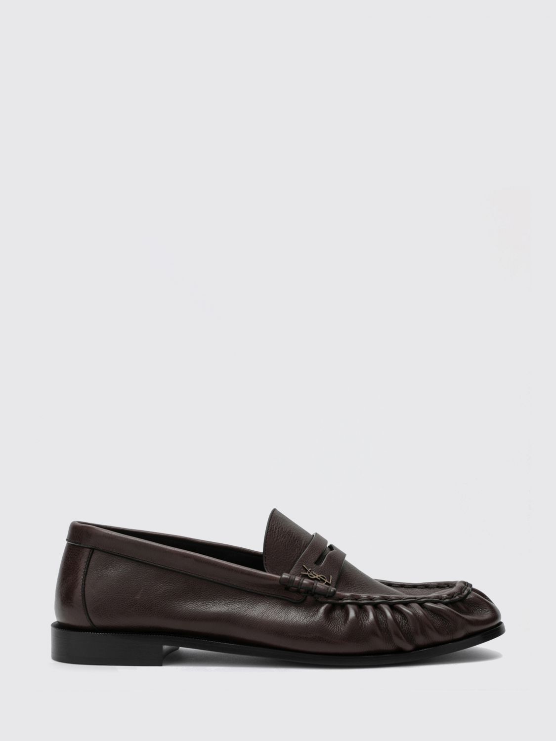 Saint Laurent Loafers Men Brown SAINT LAURENT