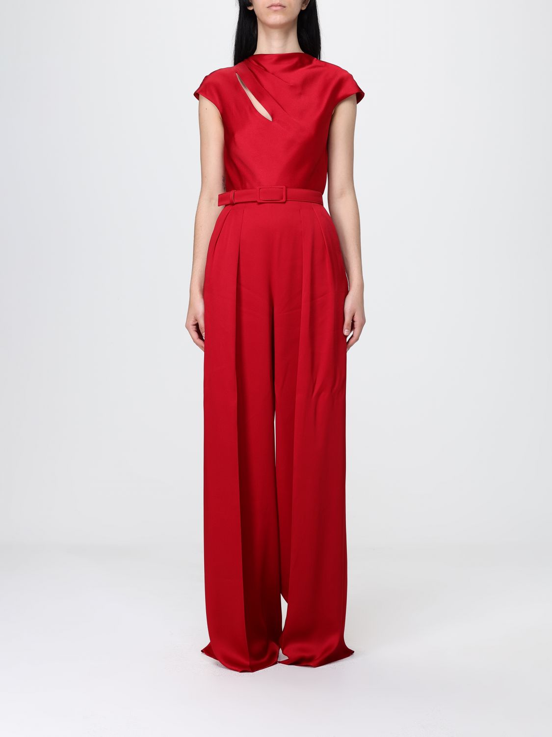 Max Mara Studio Jumpsuit Woman Red MAX MARA STUDIO