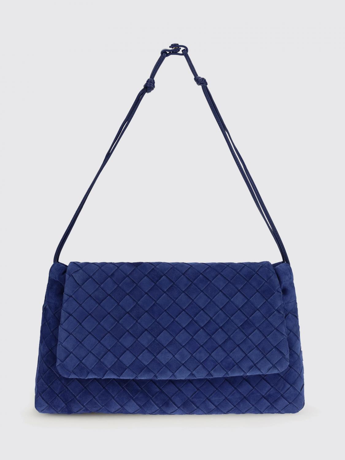 Bottega Veneta Shoulder Bag Woman Blue BOTTEGA VENETA