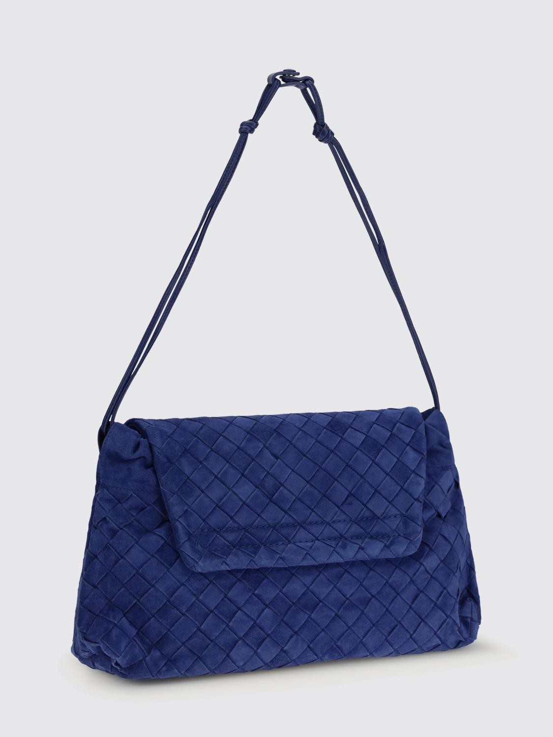 Bottega Veneta Shoulder Bag Woman Blue BOTTEGA VENETA