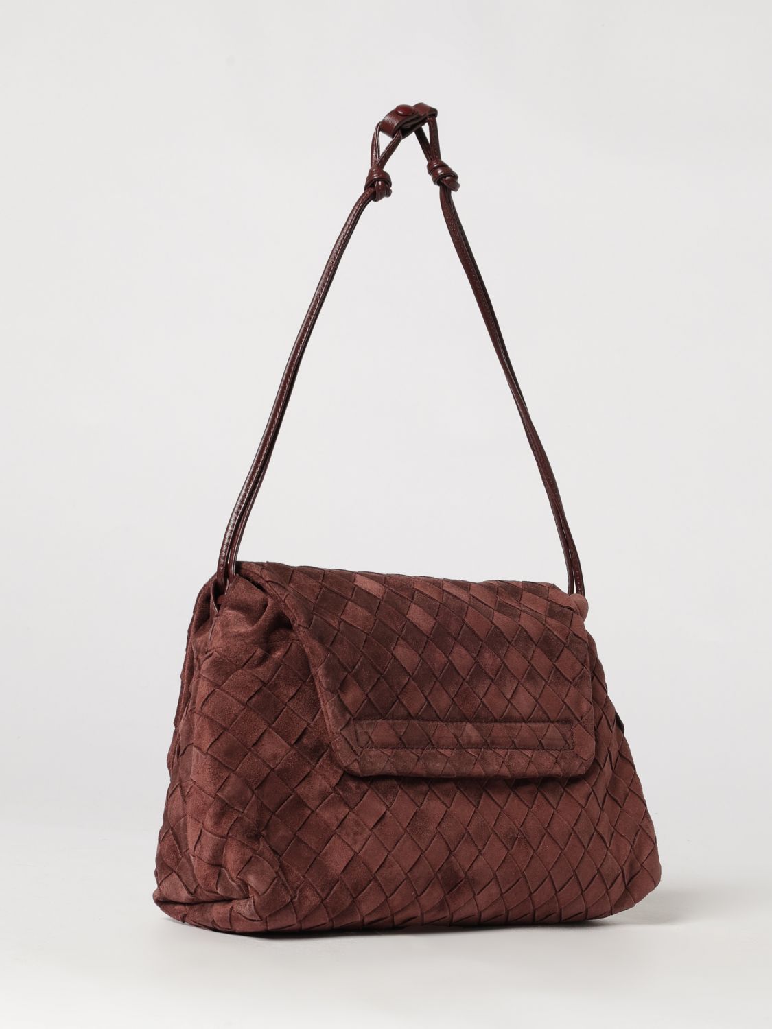 Bottega Veneta Shoulder Bag Woman Burgundy BOTTEGA VENETA