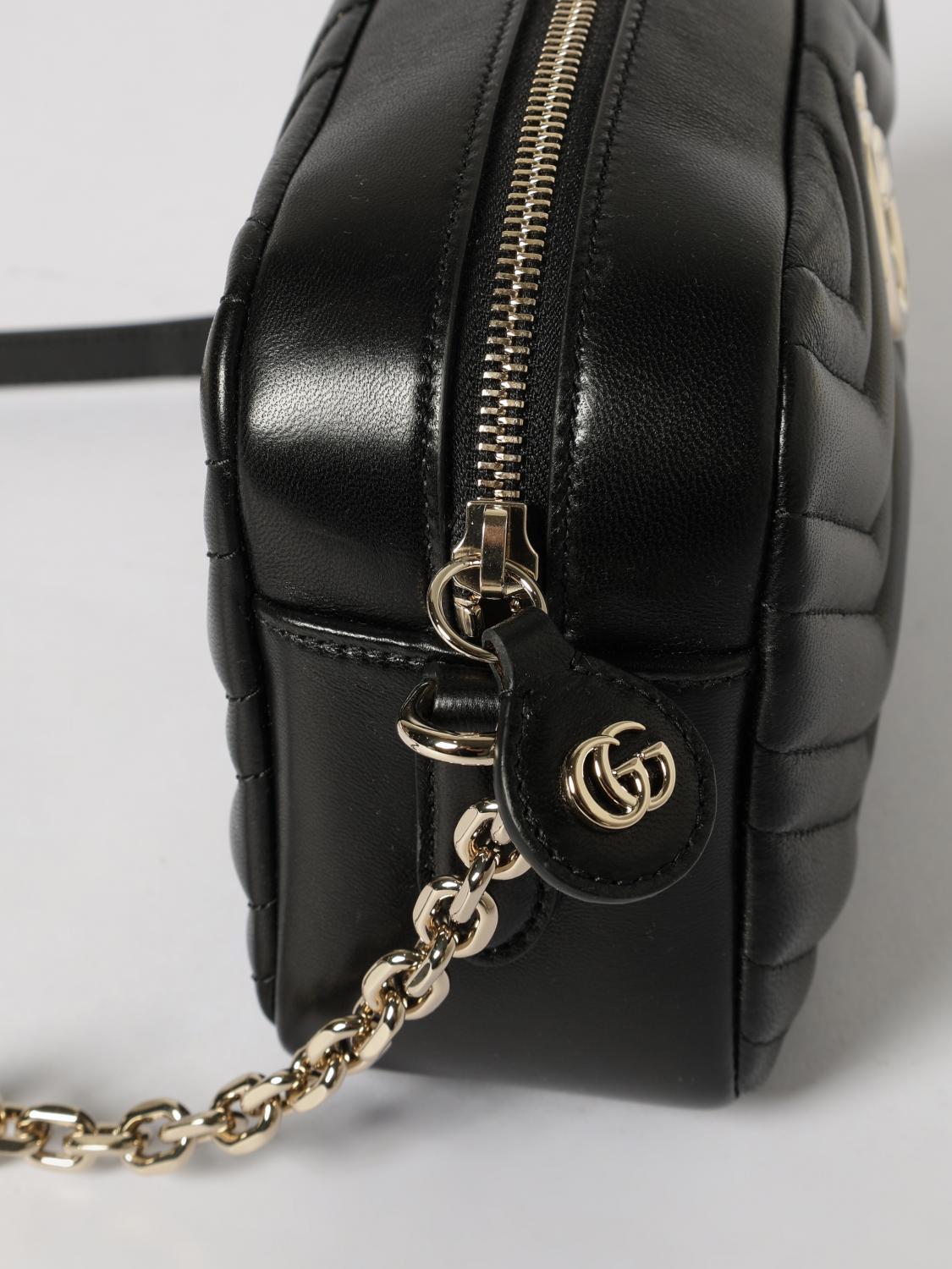 Gucci Women Gucci Gg Marmont Chevron Matelasse Nappa Camera Bag GUCCI