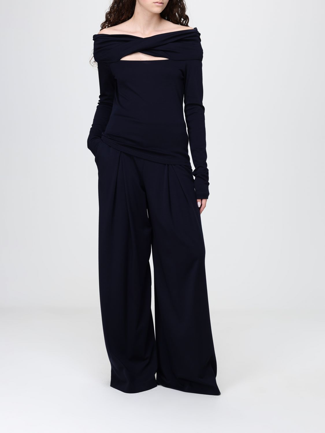 Max Mara Top Woman Navy MAX MARA