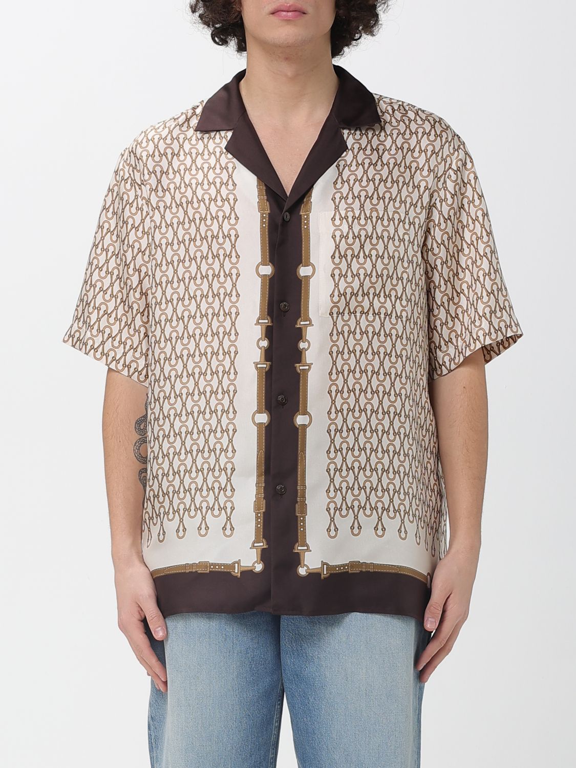 Gucci Shirt Men Red GUCCI