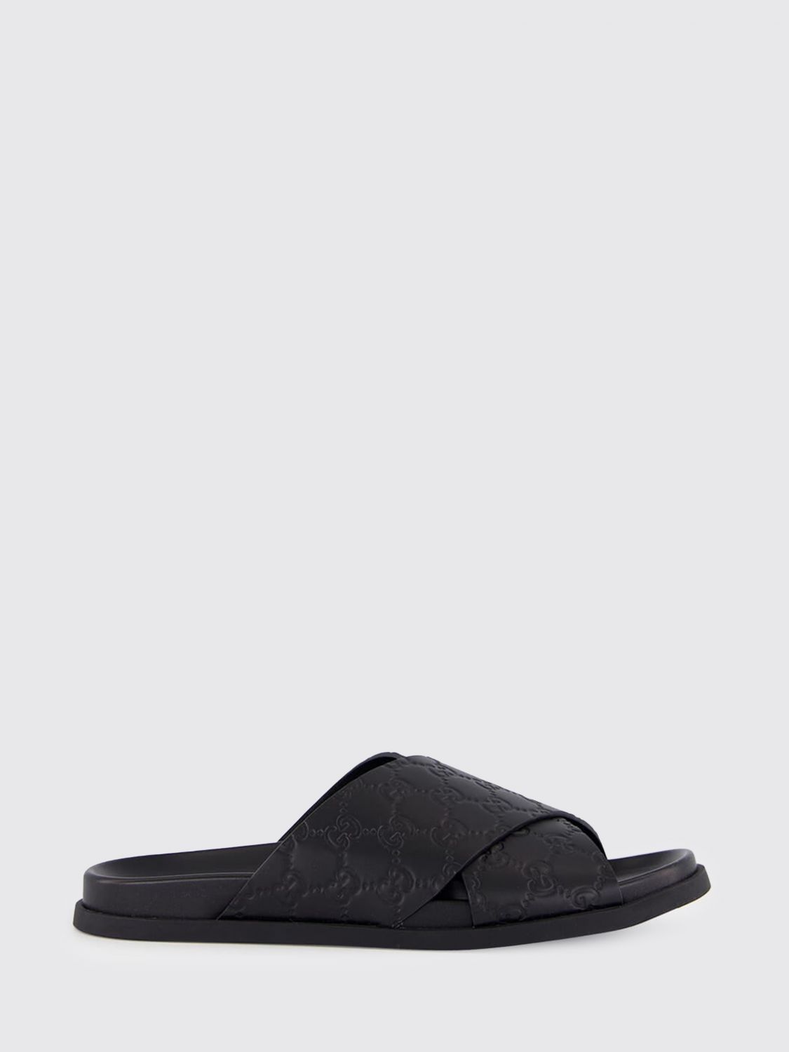 Gucci Sandals Men Black GUCCI