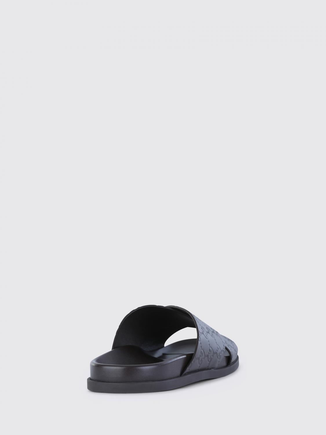 Gucci Sandals Men Brown GUCCI