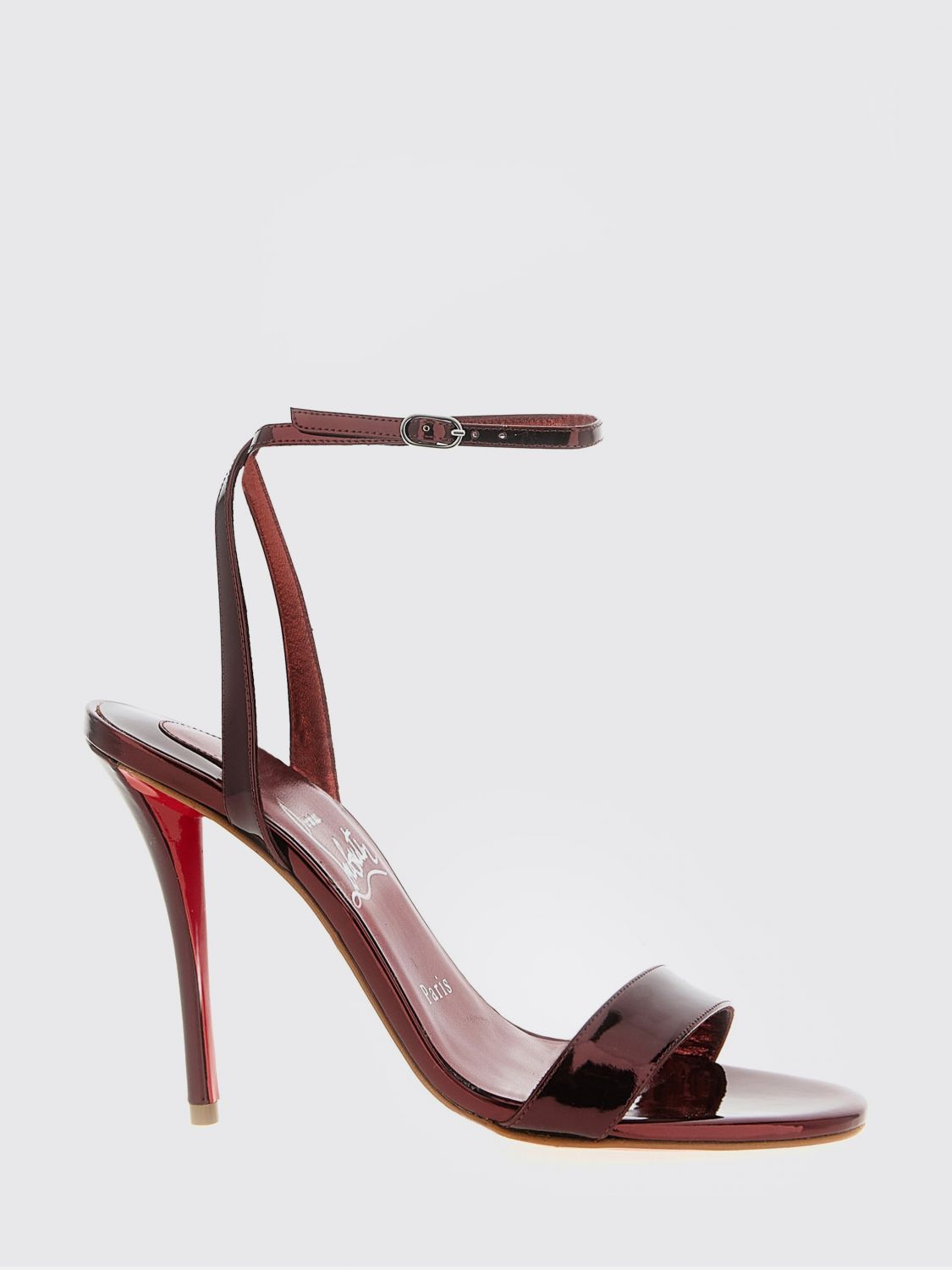 Christian Louboutin Heeled Sandal Woman Orange CHRISTIAN LOUBOUTIN