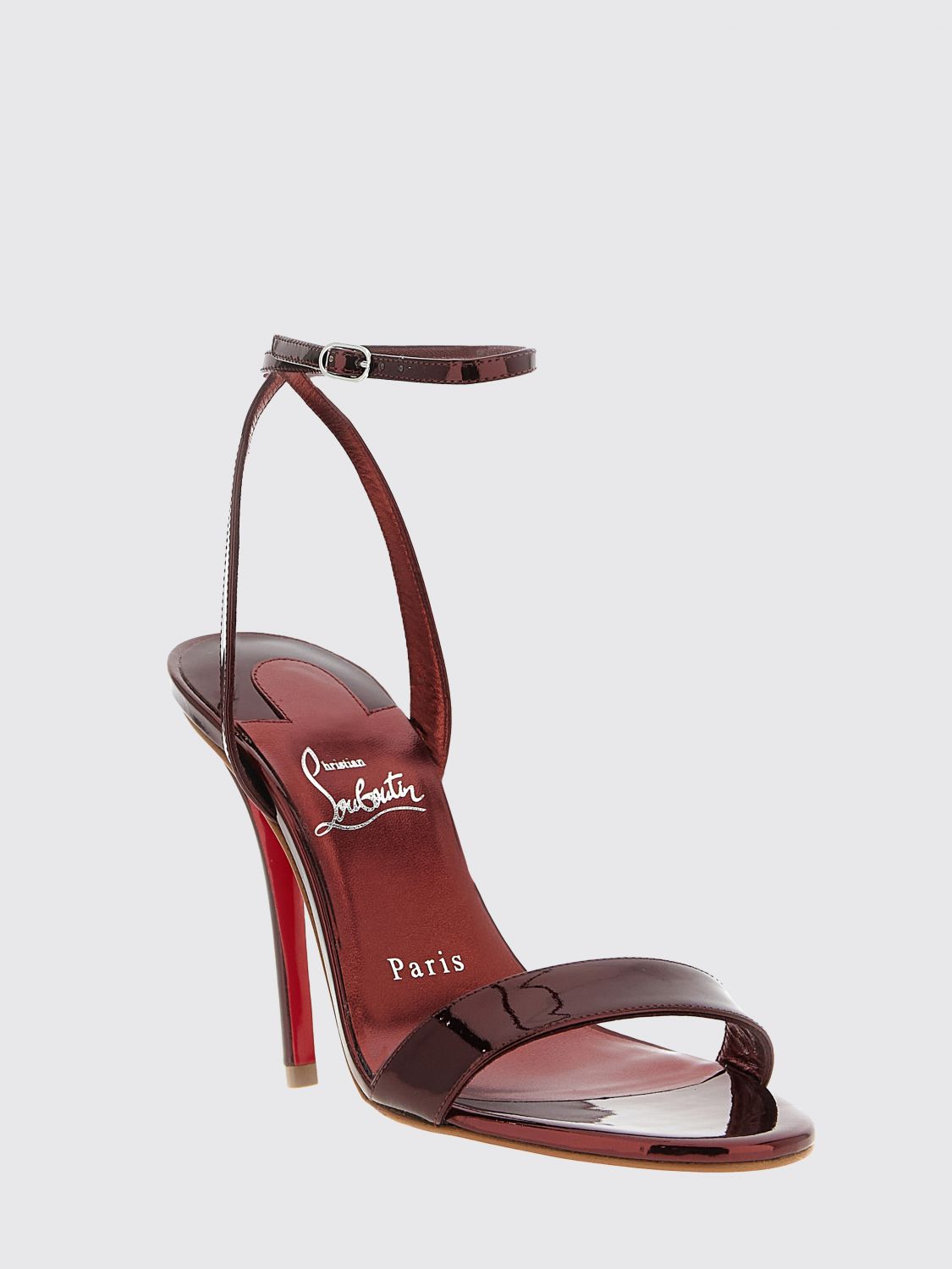 Christian Louboutin Heeled Sandal Woman Orange CHRISTIAN LOUBOUTIN