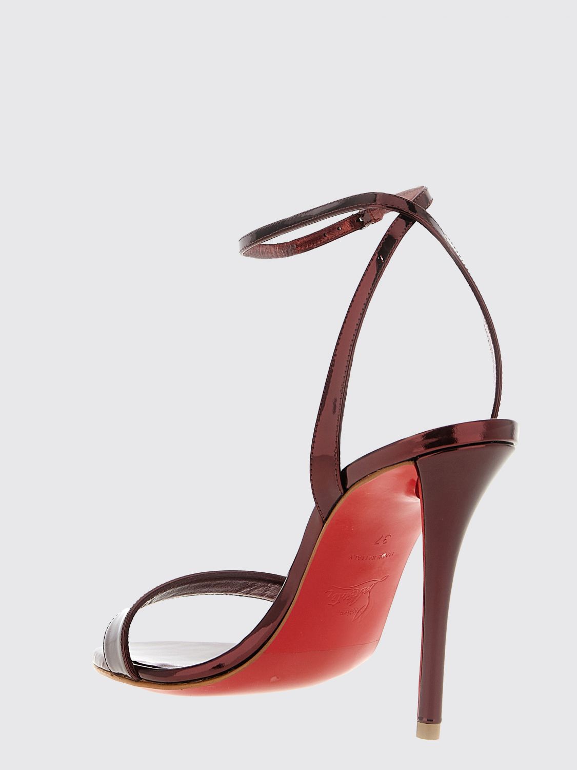 Christian Louboutin Heeled Sandal Woman Orange CHRISTIAN LOUBOUTIN