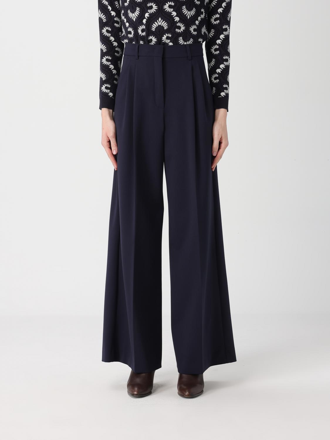 Weekend Max Mara Pants Woman Blue WEEKEND MAX MARA