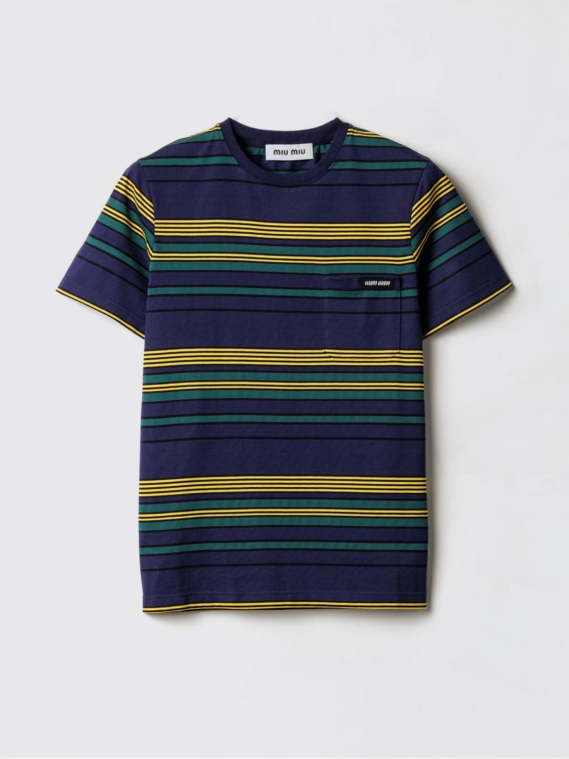 Miu Miu T-Shirt Woman Blue