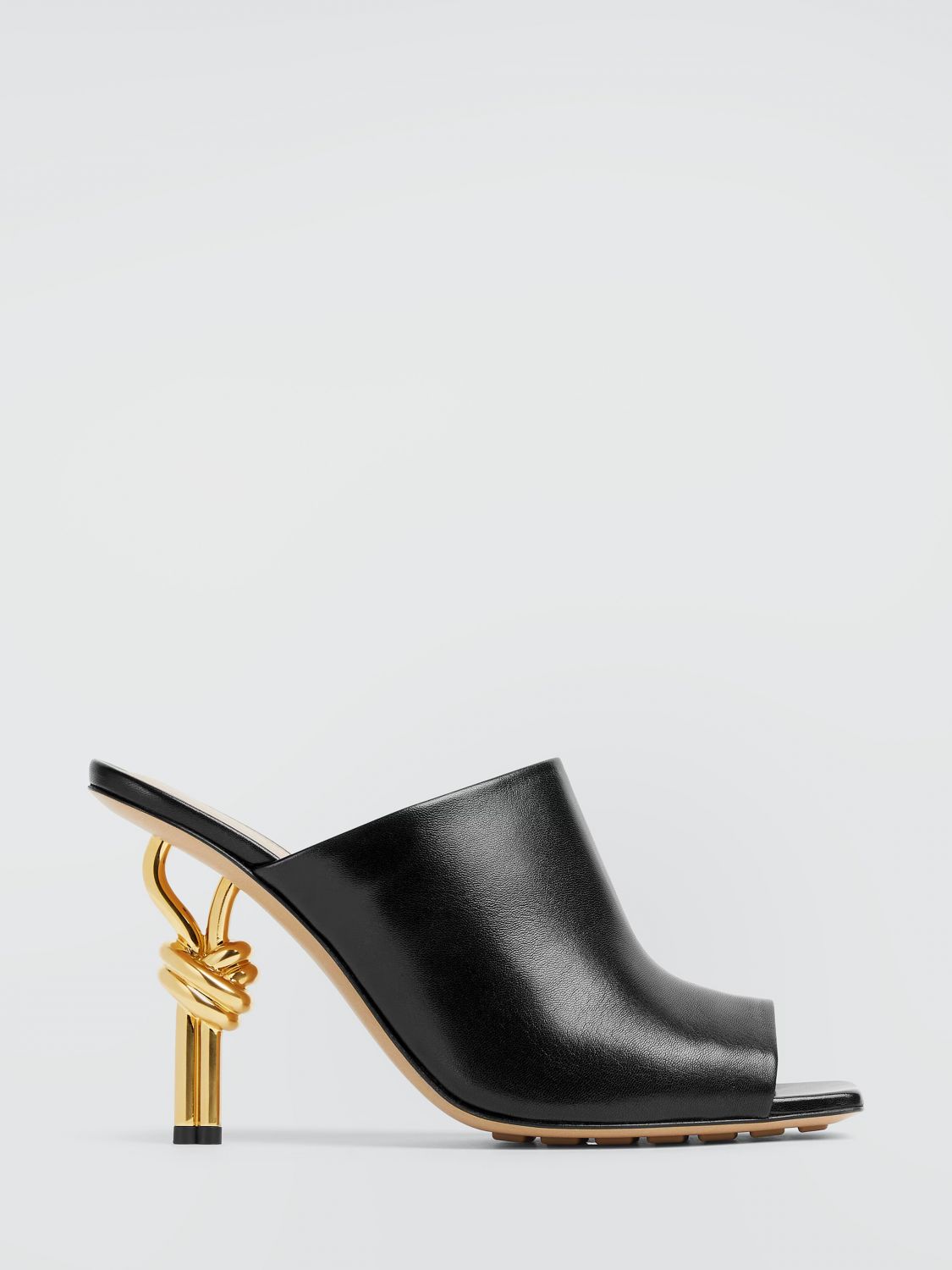 Bottega Veneta Heeled Sandal Woman Black BOTTEGA VENETA