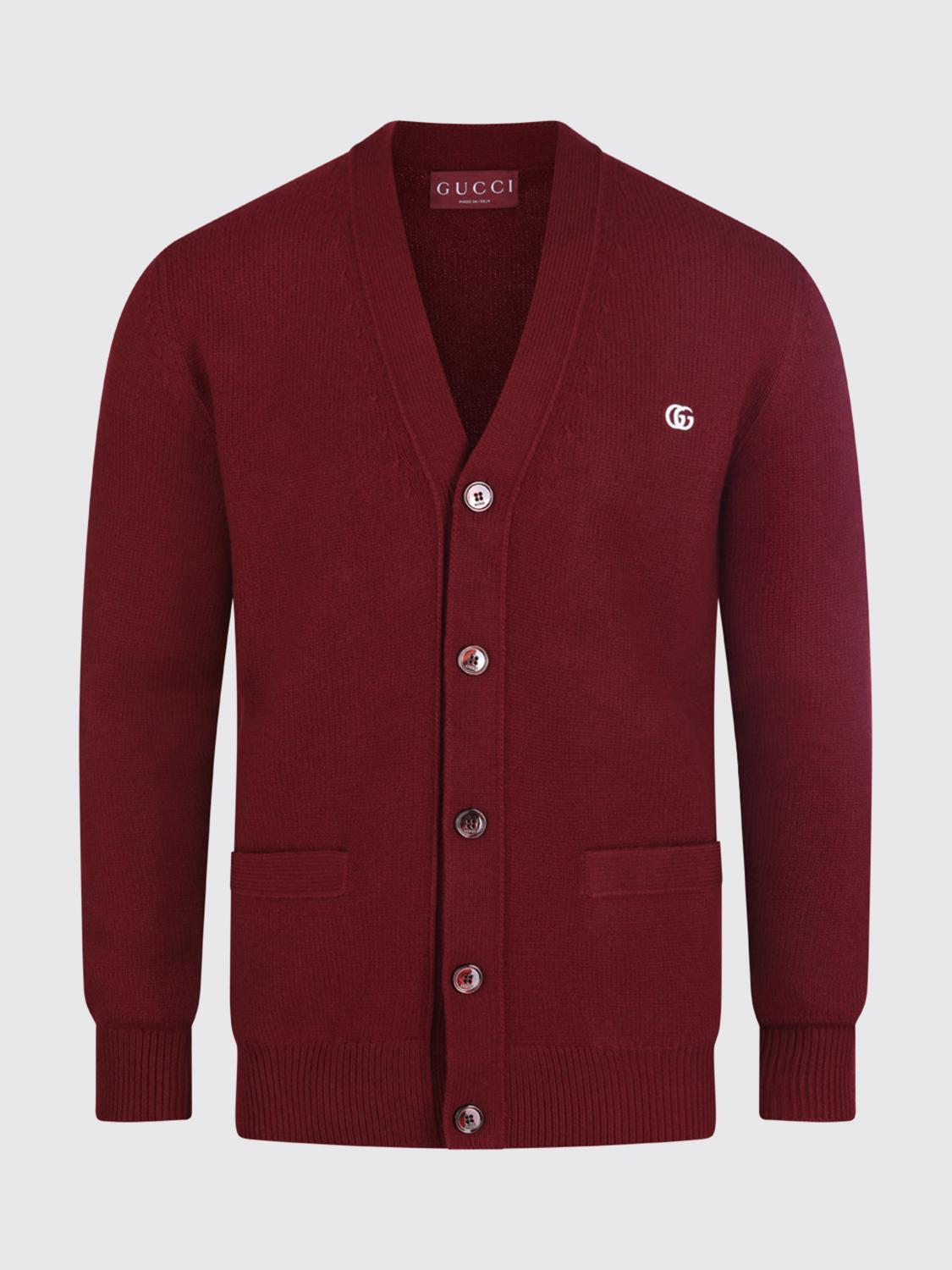 Gucci Sweater Men Red GUCCI