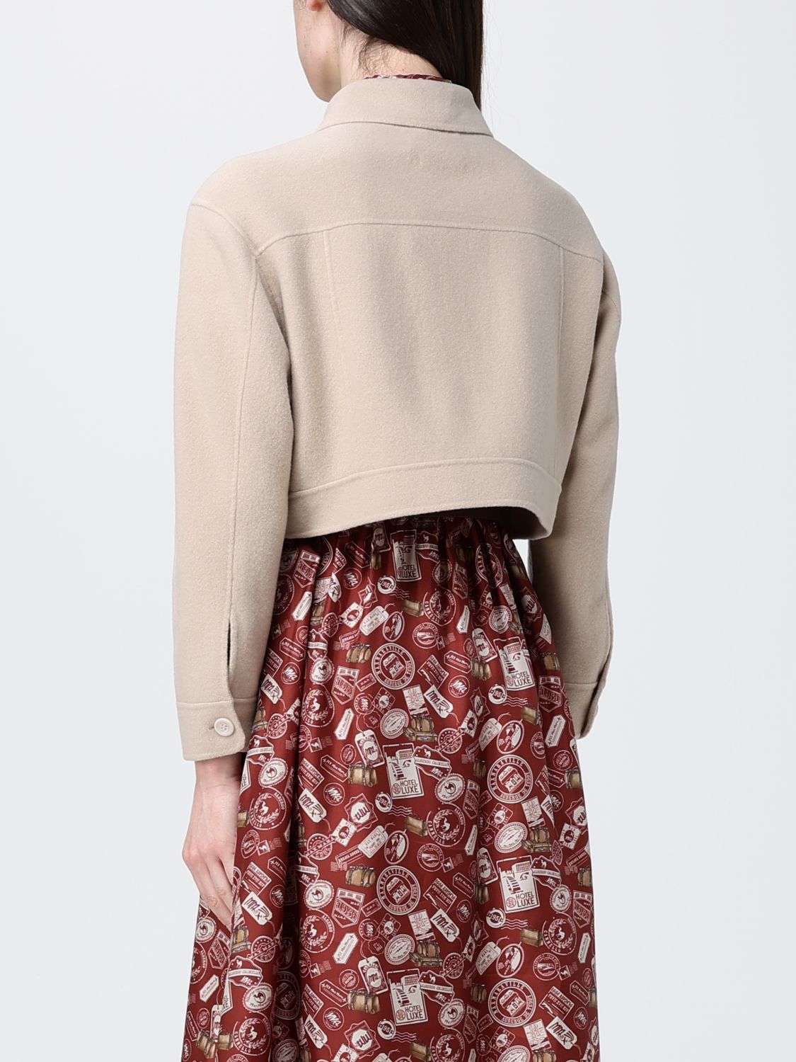 Max Mara Jacket Woman Nude MAX MARA