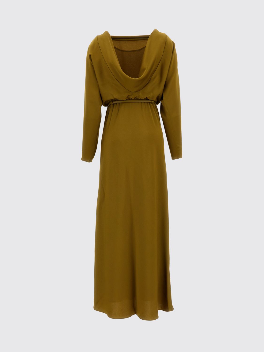 Max Mara Studio Dress Woman Kaki MAX MARA STUDIO