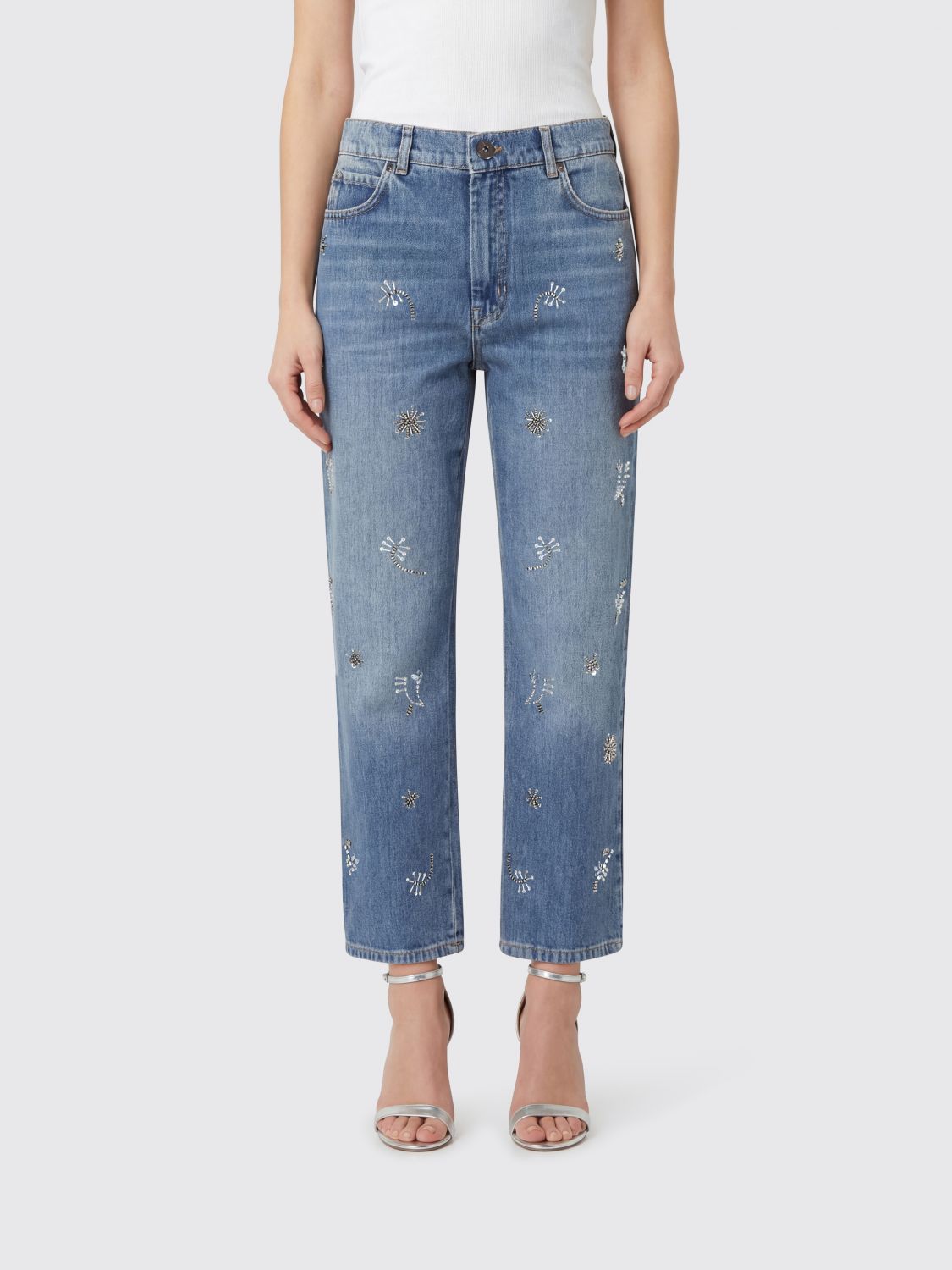 Weekend Max Mara Jeans Woman Blue WEEKEND MAX MARA