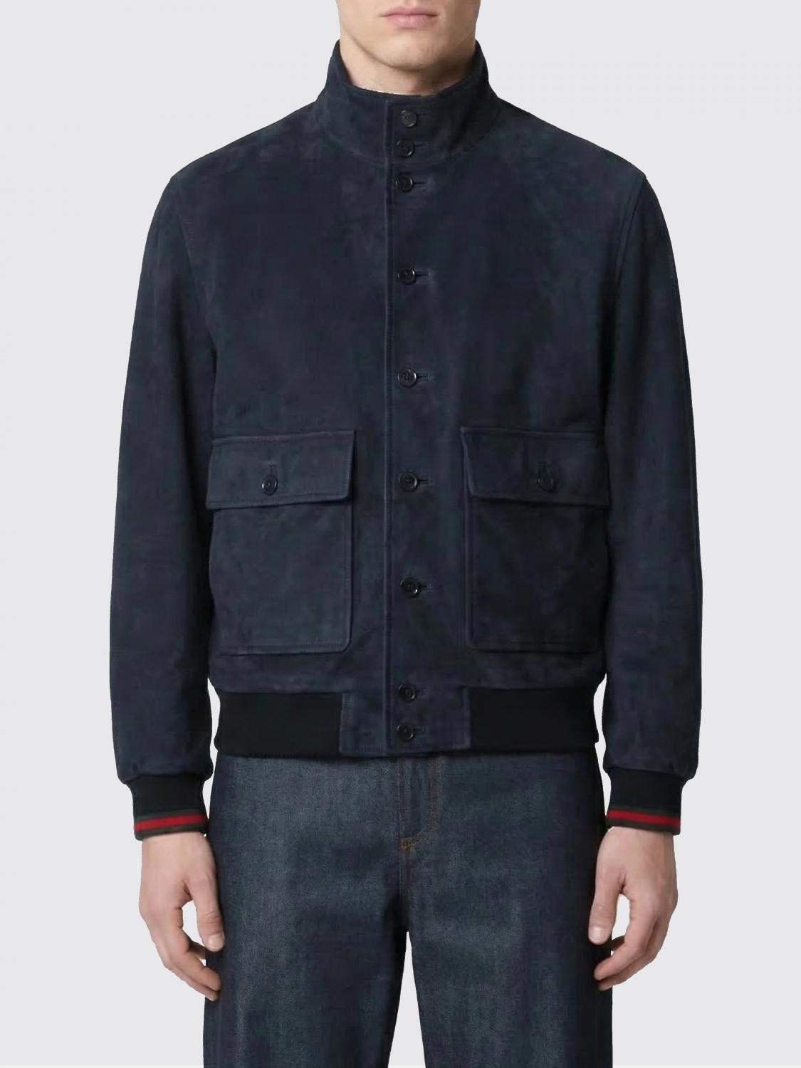 Gucci Jacket Men Navy GUCCI