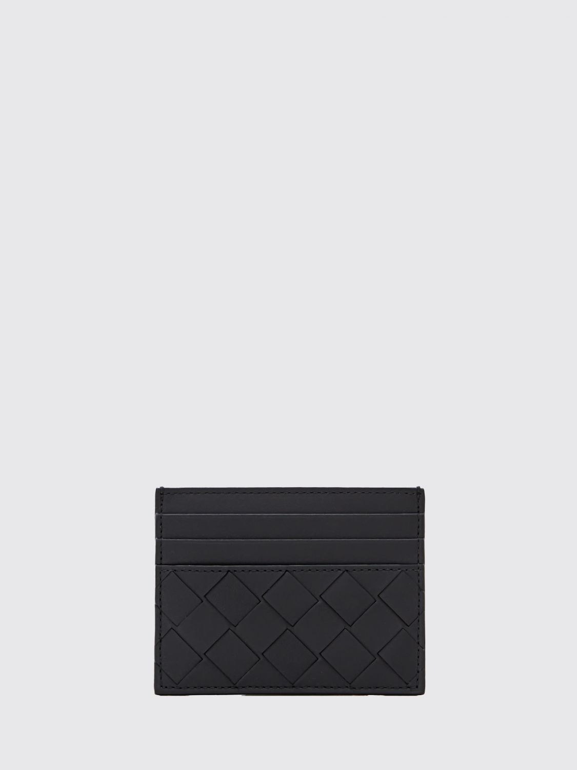 Bottega Veneta Wallet Men Black BOTTEGA VENETA