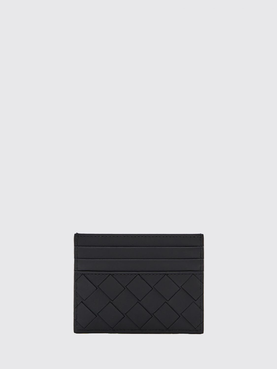 Bottega Veneta Wallet Men Black BOTTEGA VENETA
