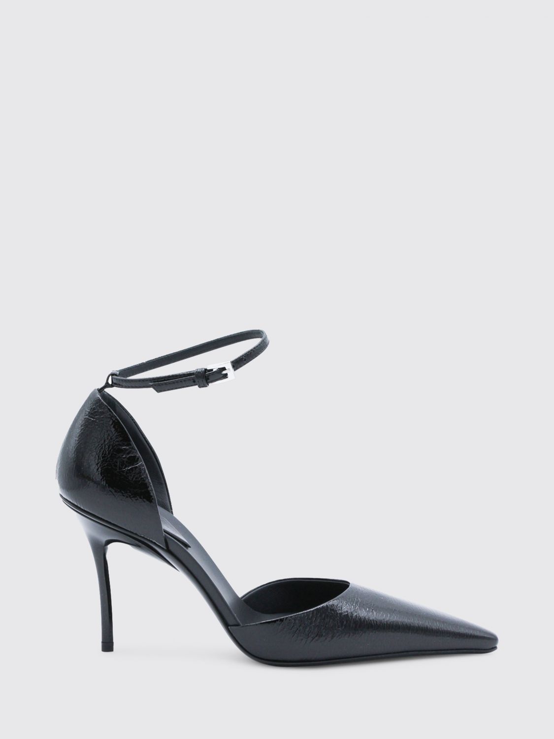 Alai�A Women D'orsay Pump Alaia In Ruched Leather ALAIA