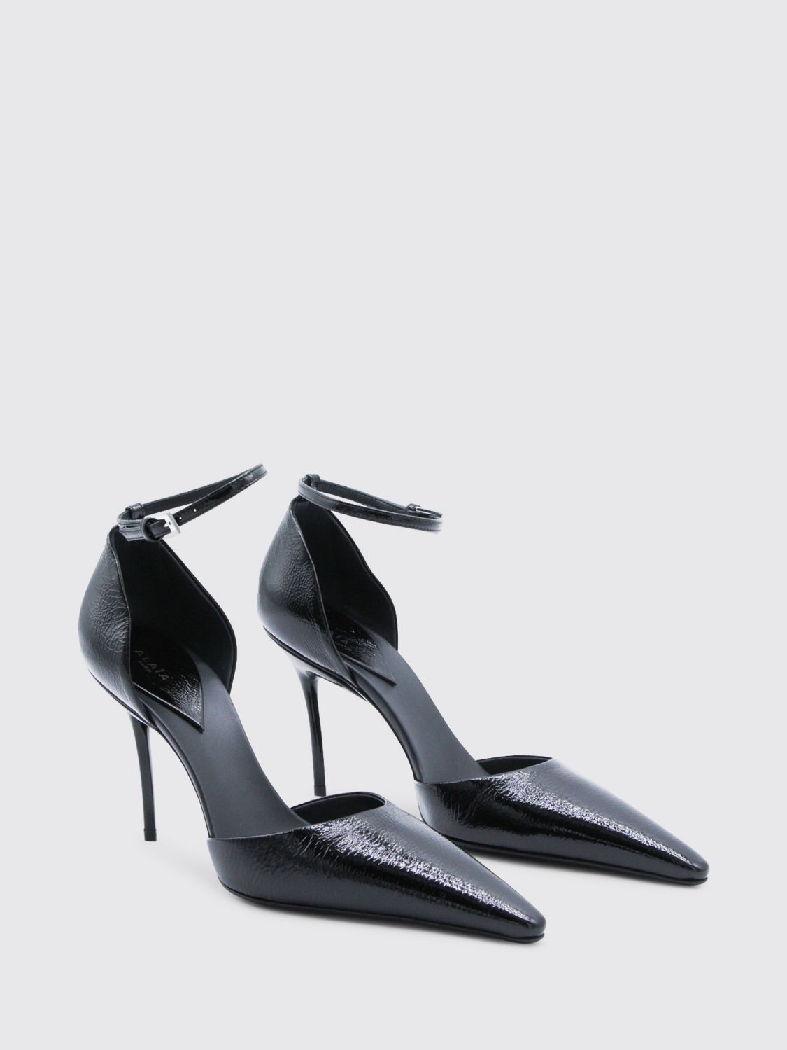 Alai�A Women D'orsay Pump Alaia In Ruched Leather ALAIA