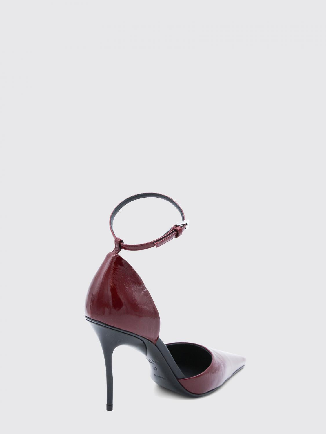 Alai�A Women D'orsay Pump Alaia In Ruched Leather ALAIA