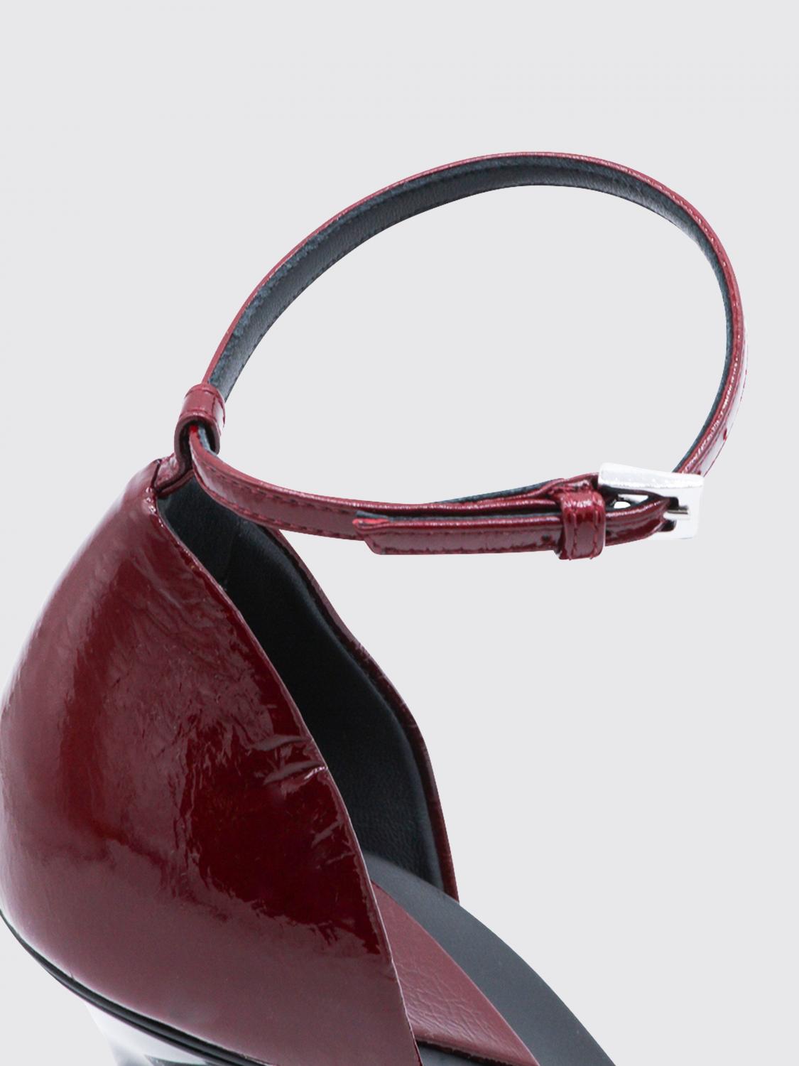 Alai�A Women D'orsay Pump Alaia In Ruched Leather ALAIA