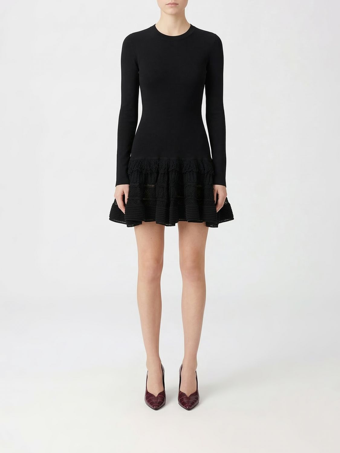 AlaiA Women Crinoline Mini Dress Alaia In Knit ALAIA