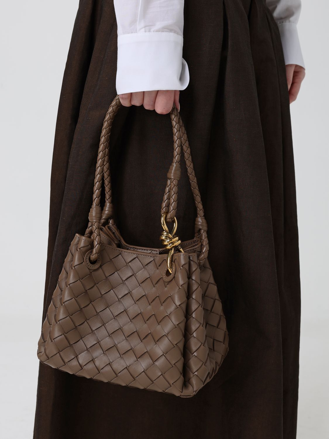 Bottega Veneta Mini Bag Woman Brown BOTTEGA VENETA