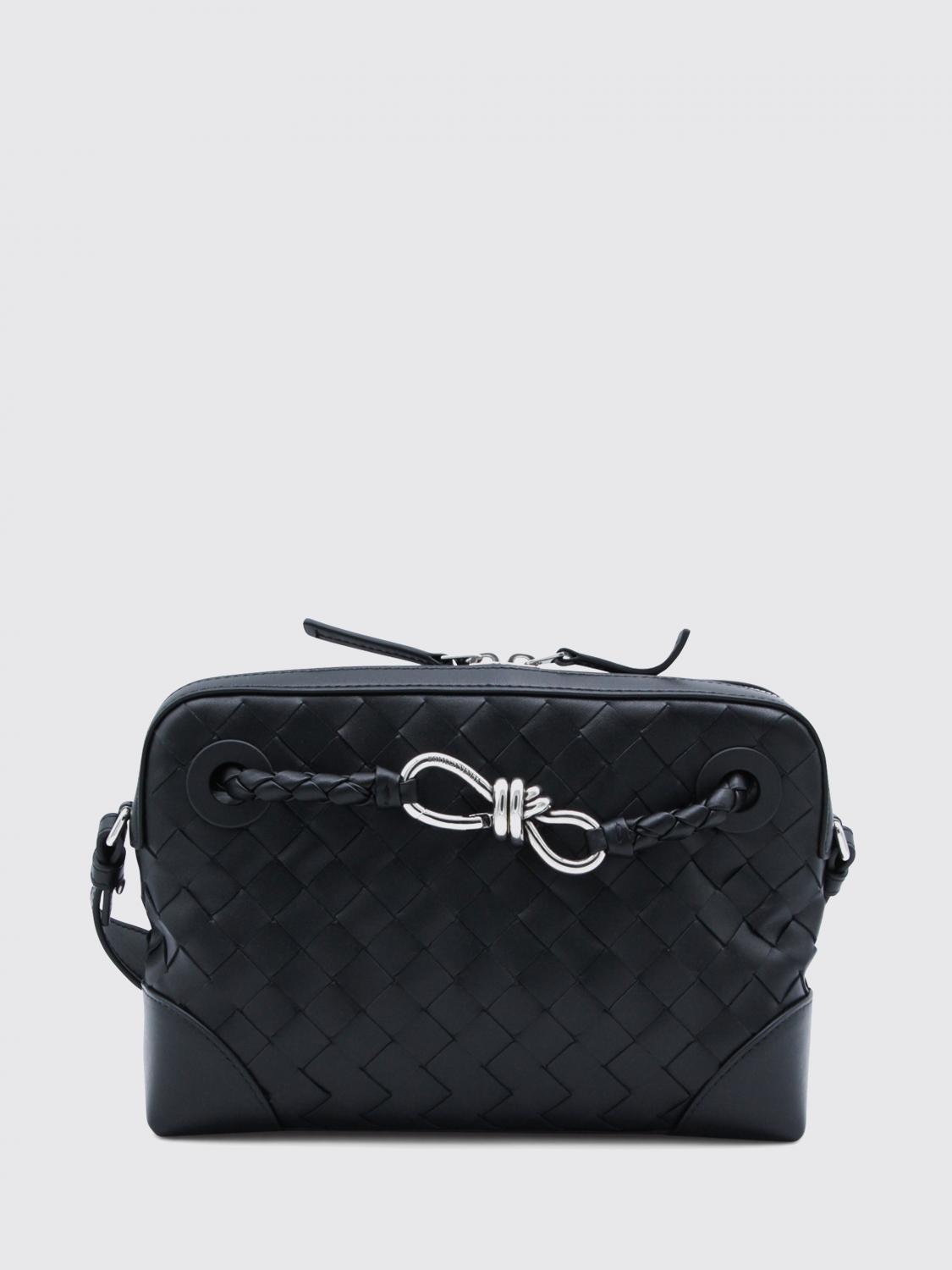 Bottega Veneta Shoulder Bag Men Black BOTTEGA VENETA