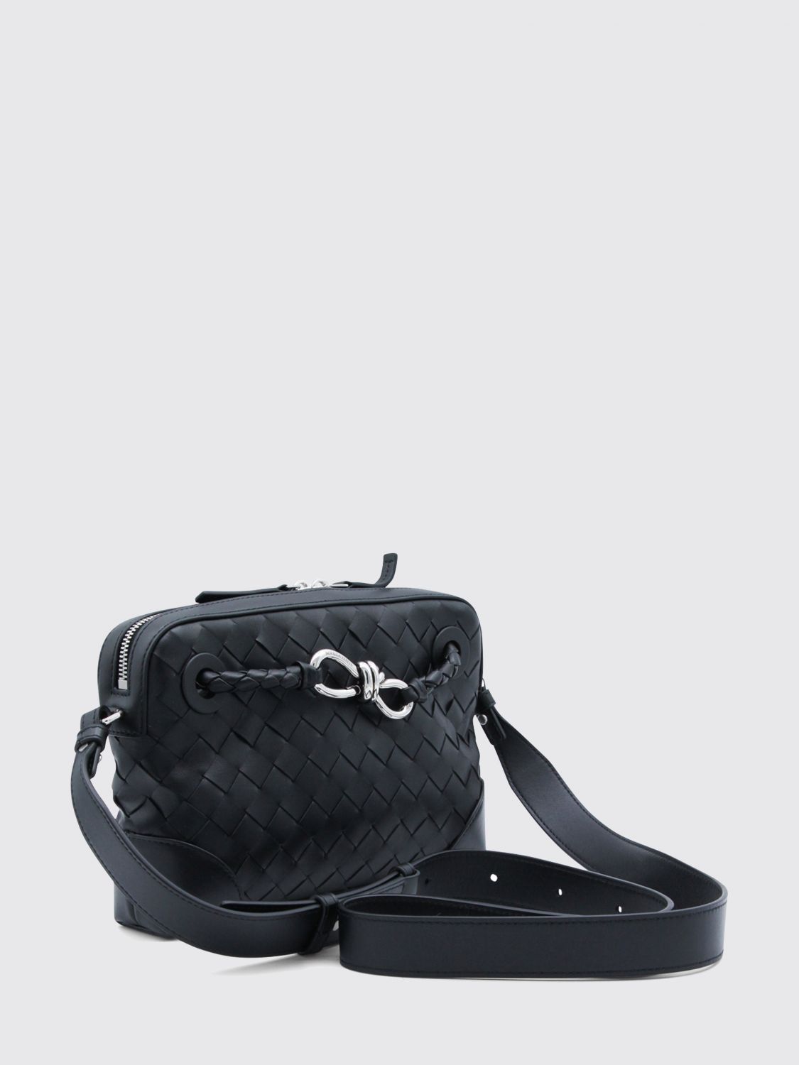 Bottega Veneta Shoulder Bag Men Black BOTTEGA VENETA