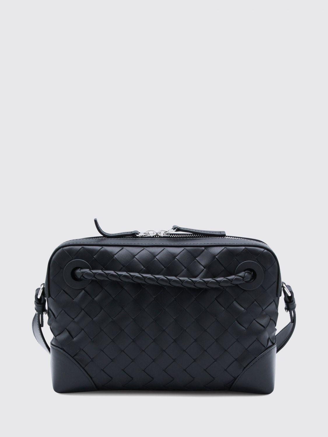 Bottega Veneta Shoulder Bag Men Black BOTTEGA VENETA