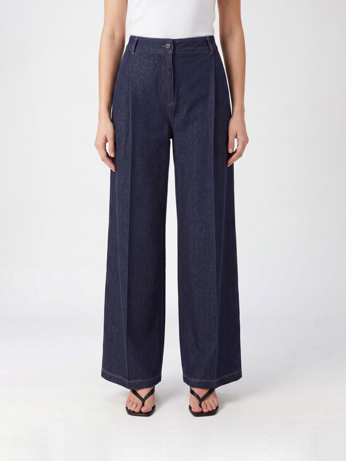 Max Mara Jeans Woman Blue MAX MARA