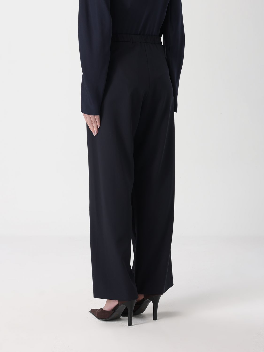 Max Mara Pants Woman Blue MAX MARA
