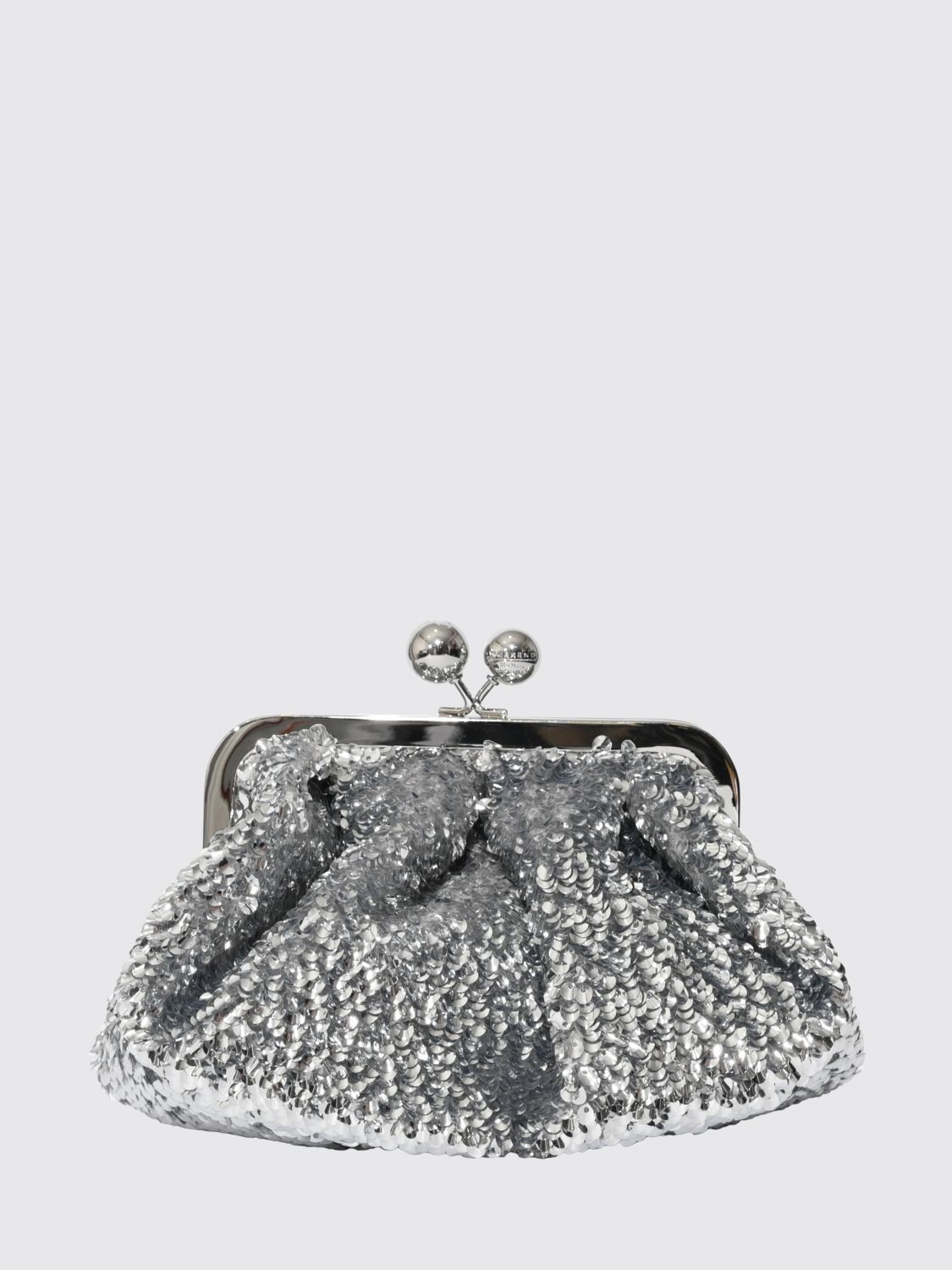 Weekend Max Mara Clutch Woman Silver WEEKEND MAX MARA
