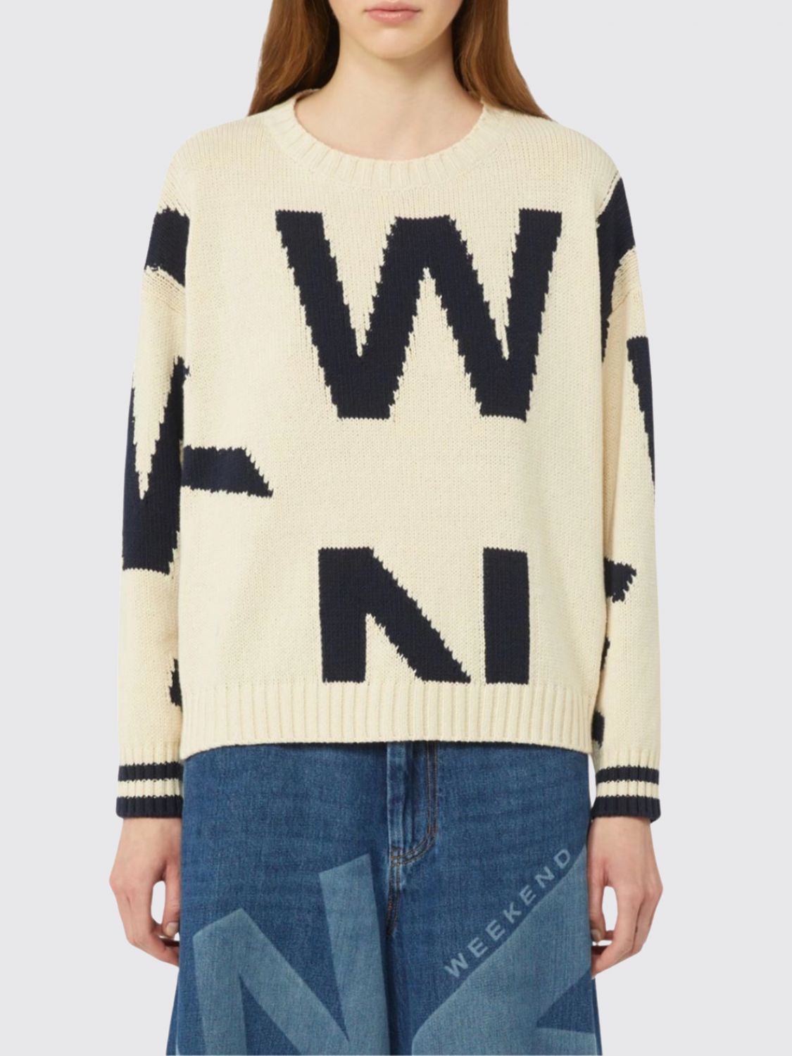 Weekend Max Mara Sweater Woman Beige WEEKEND MAX MARA