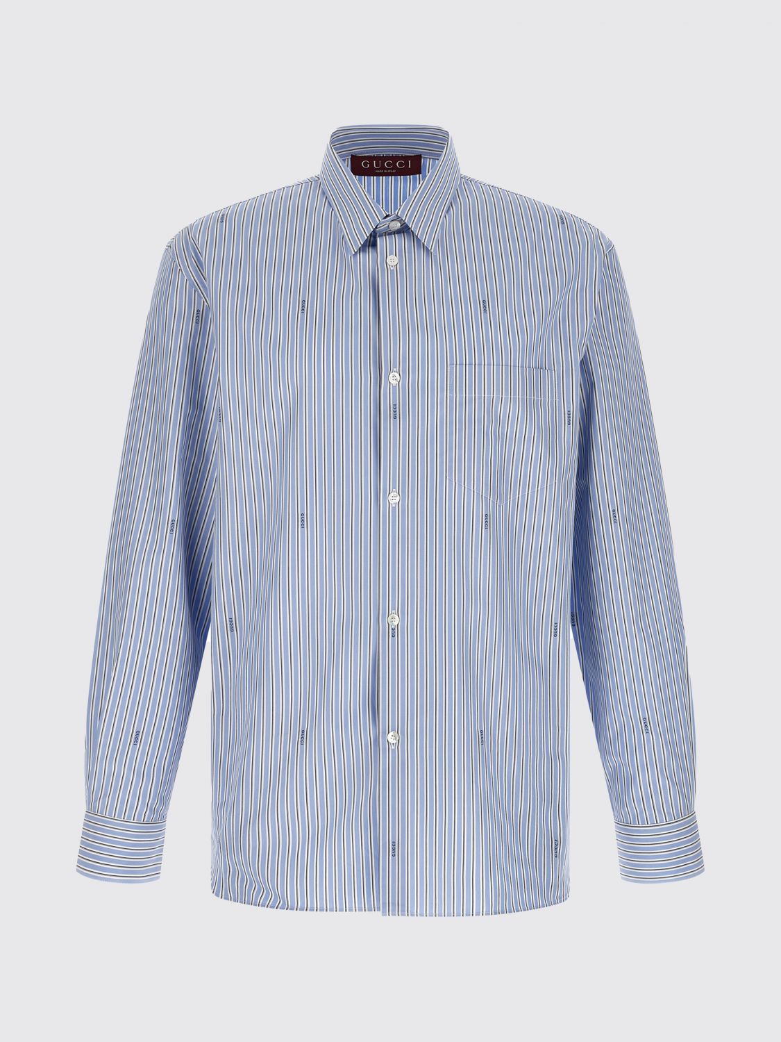 Gucci Shirt Men Blue GUCCI