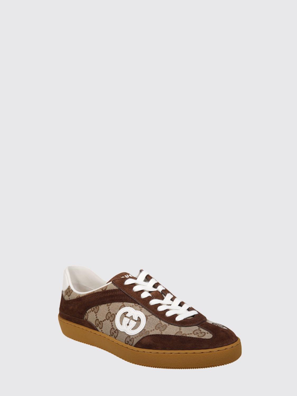 Gucci Sneakers Men Brown GUCCI