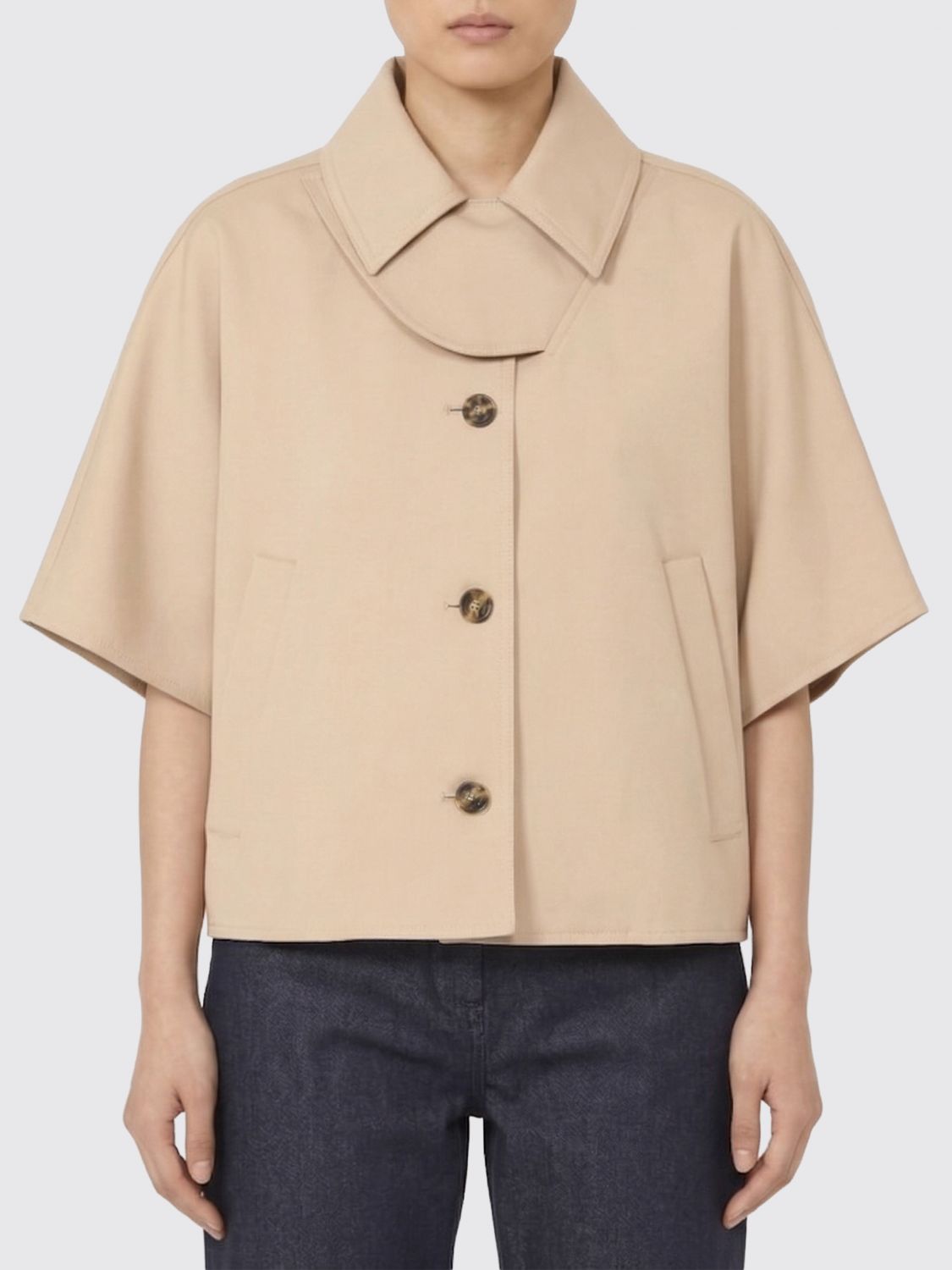 Max Mara Coat Woman White MAX MARA