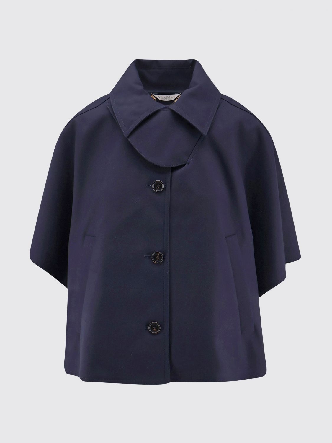 Max Mara Coat Woman Blue MAX MARA