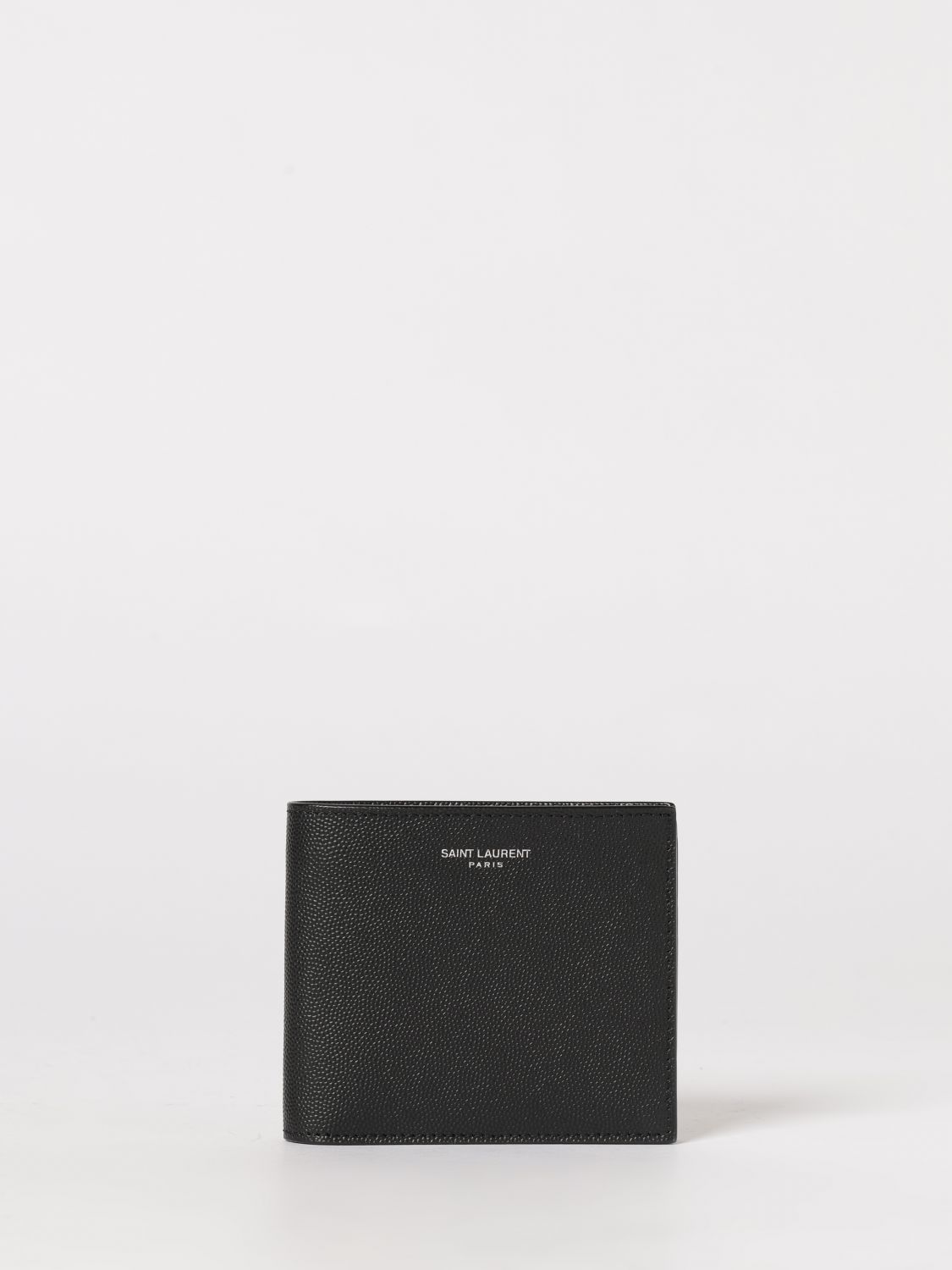 Saint Laurent Wallet Men Black SAINT LAURENT