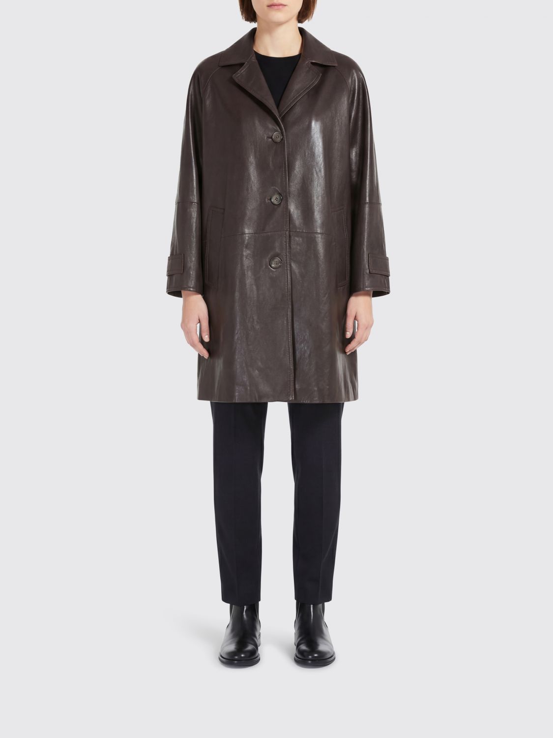Weekend Max Mara Jacket Woman Brown WEEKEND MAX MARA