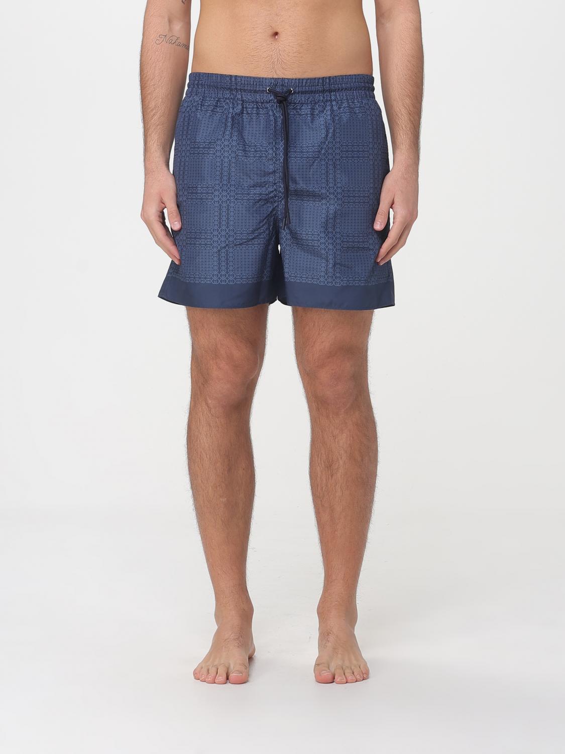 Gucci Swimsuit Men Blue GUCCI