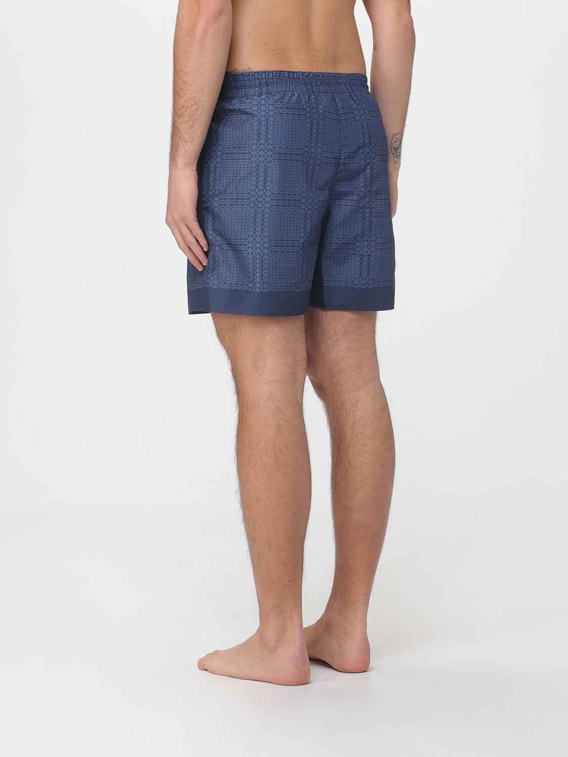 Gucci Swimsuit Men Blue GUCCI