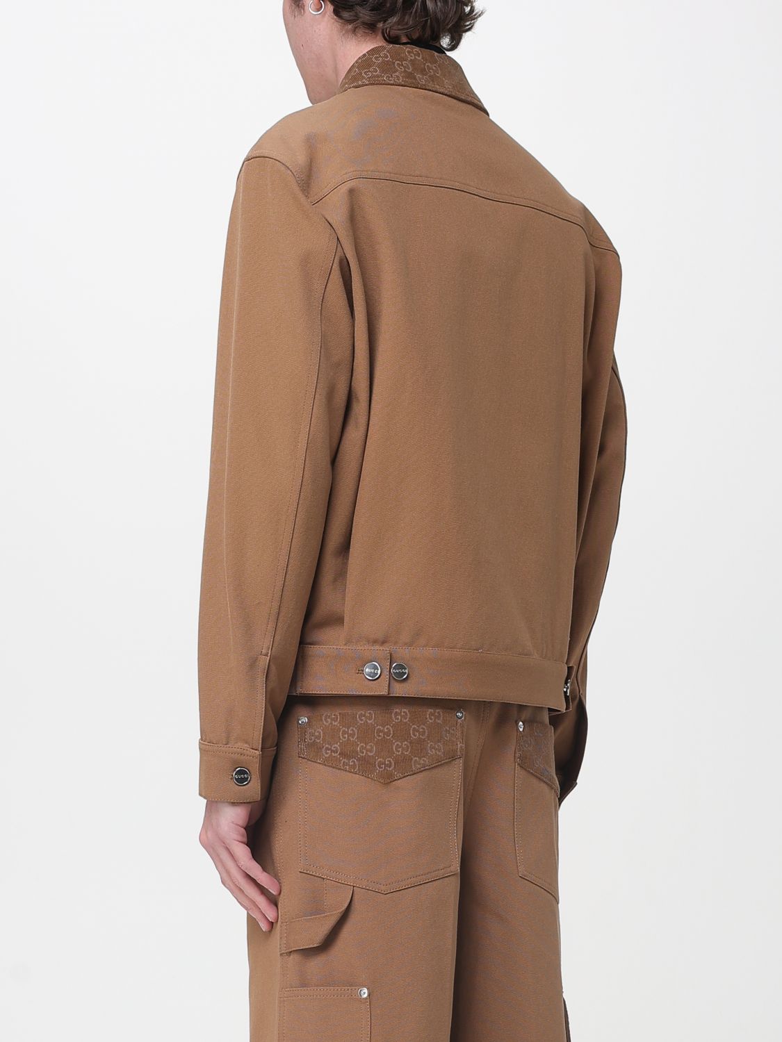 Gucci Jacket Men Camel GUCCI