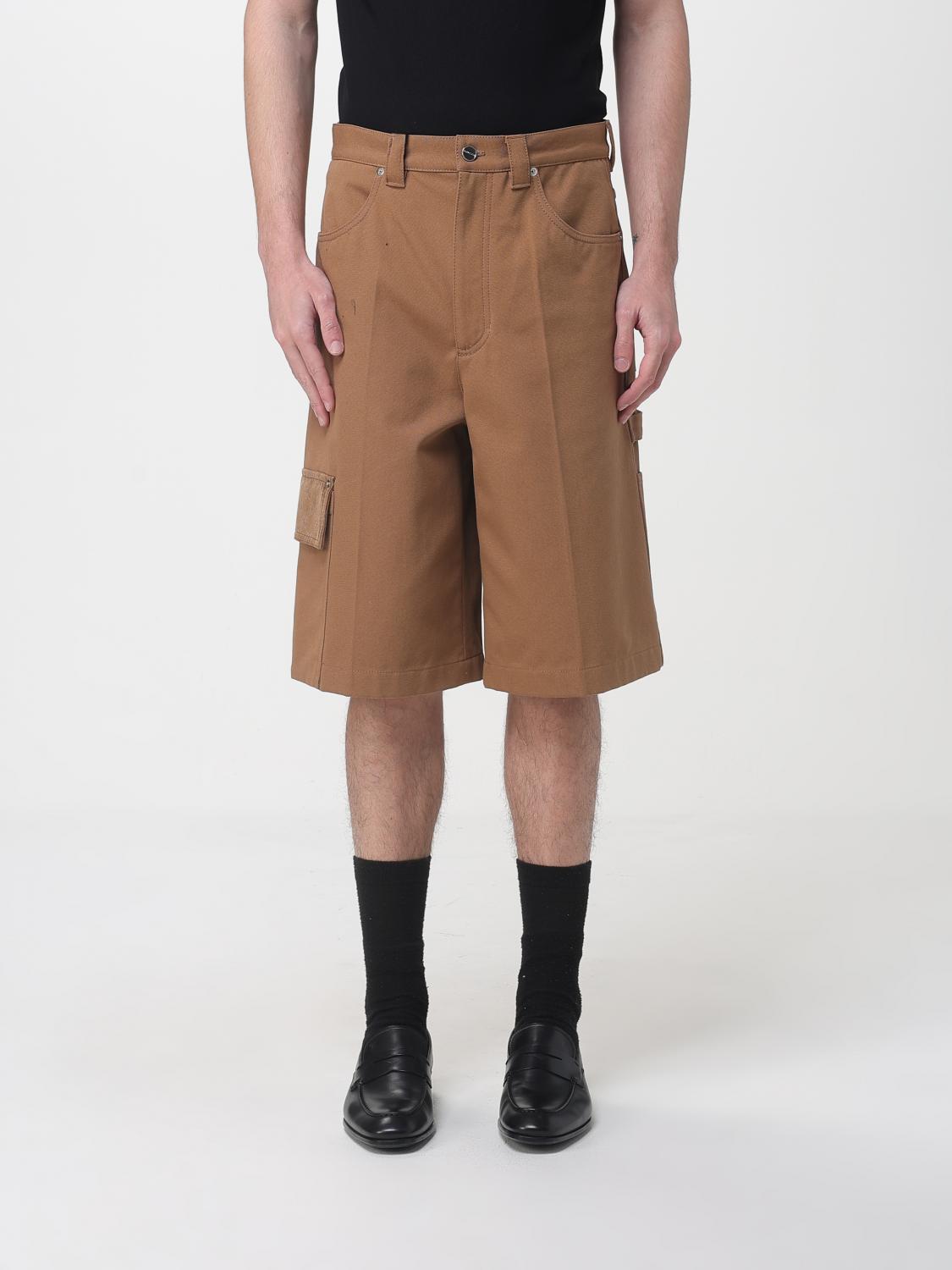 Gucci Shorts Men Camel GUCCI
