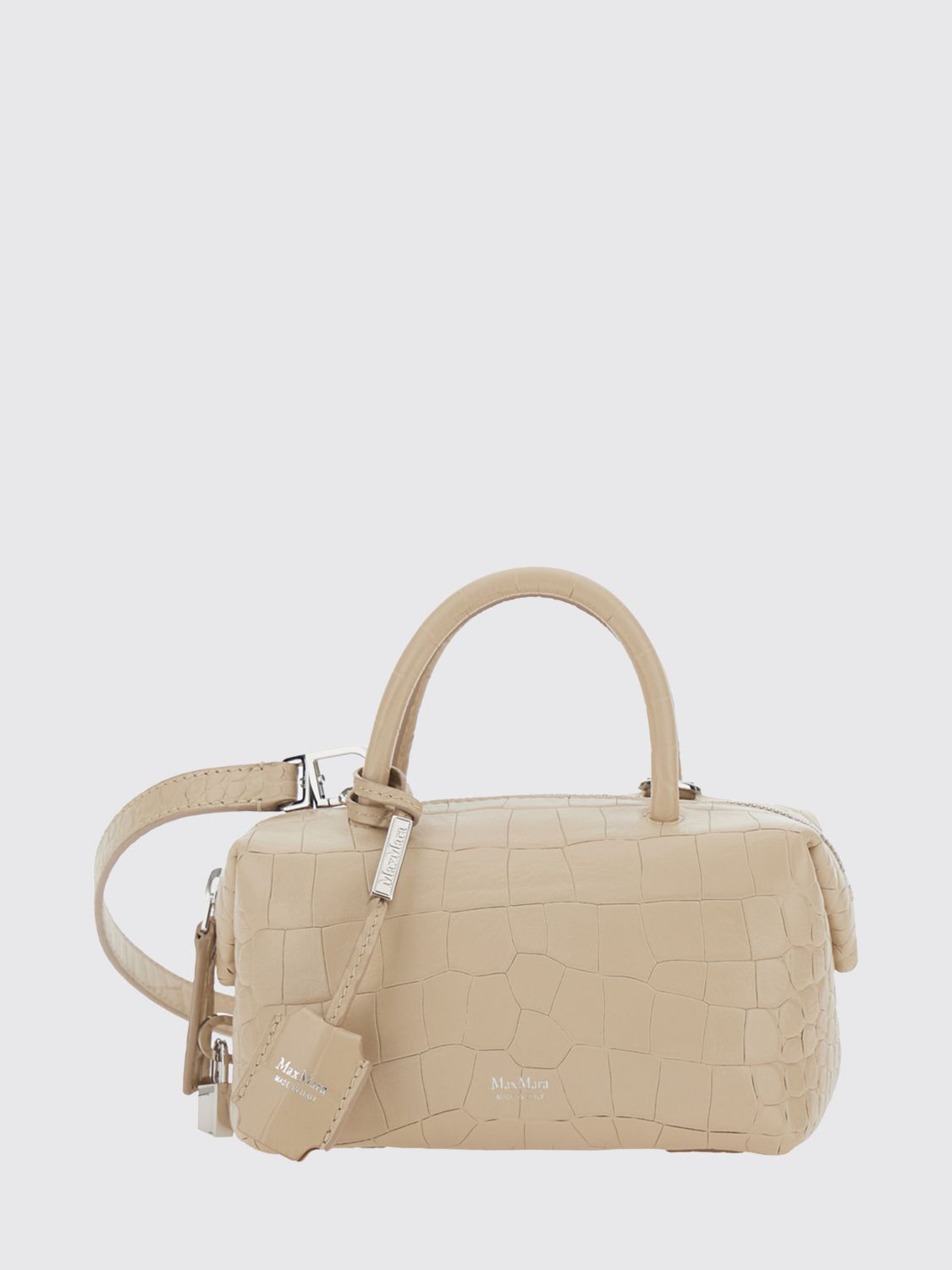 Max Mara Mini Bag Woman Grey MAX MARA