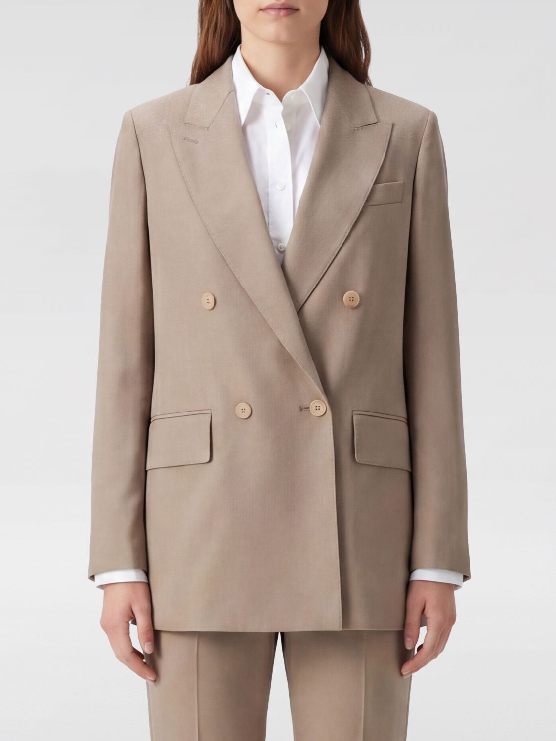 Max Mara Jacket Woman Brown MAX MARA