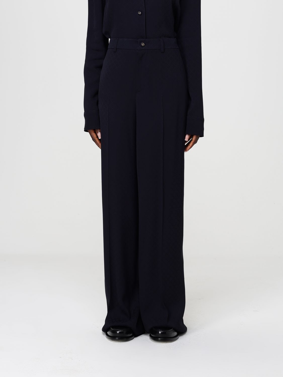 Gucci Pants Woman Blue GUCCI