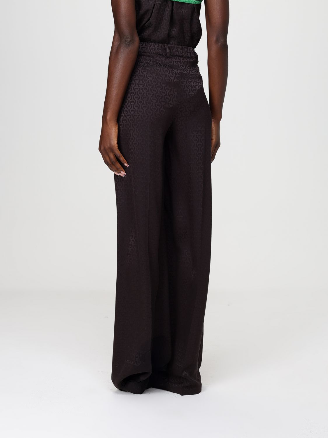 Gucci Pants Woman Brown GUCCI